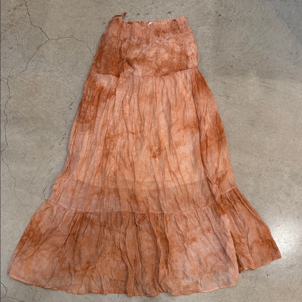 Blu Pepper Terracotta Maxi Skirt